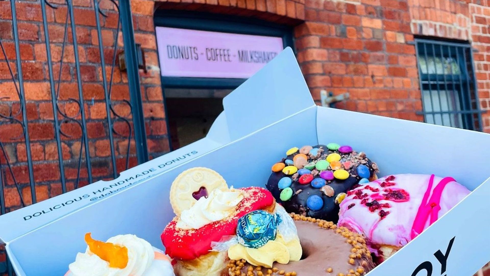 Doboy Donuts Leeds delivery from Burley and Kirkstall Order with