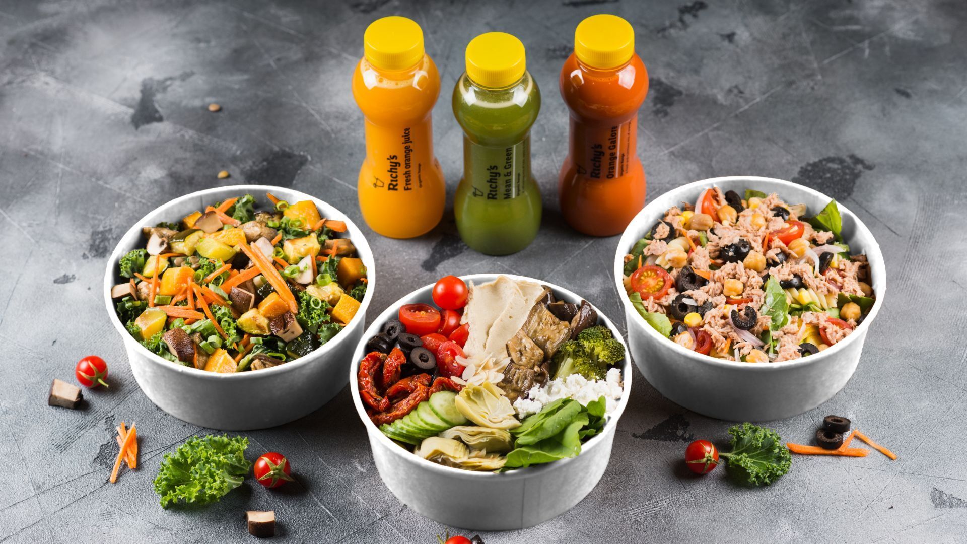 Richy's Signature Salads, Bowls & Wraps delivery from J.L.T. West