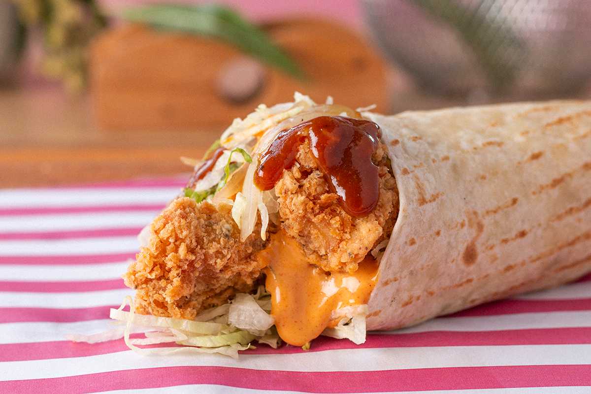 Smoky Bbq Chicken Wrap