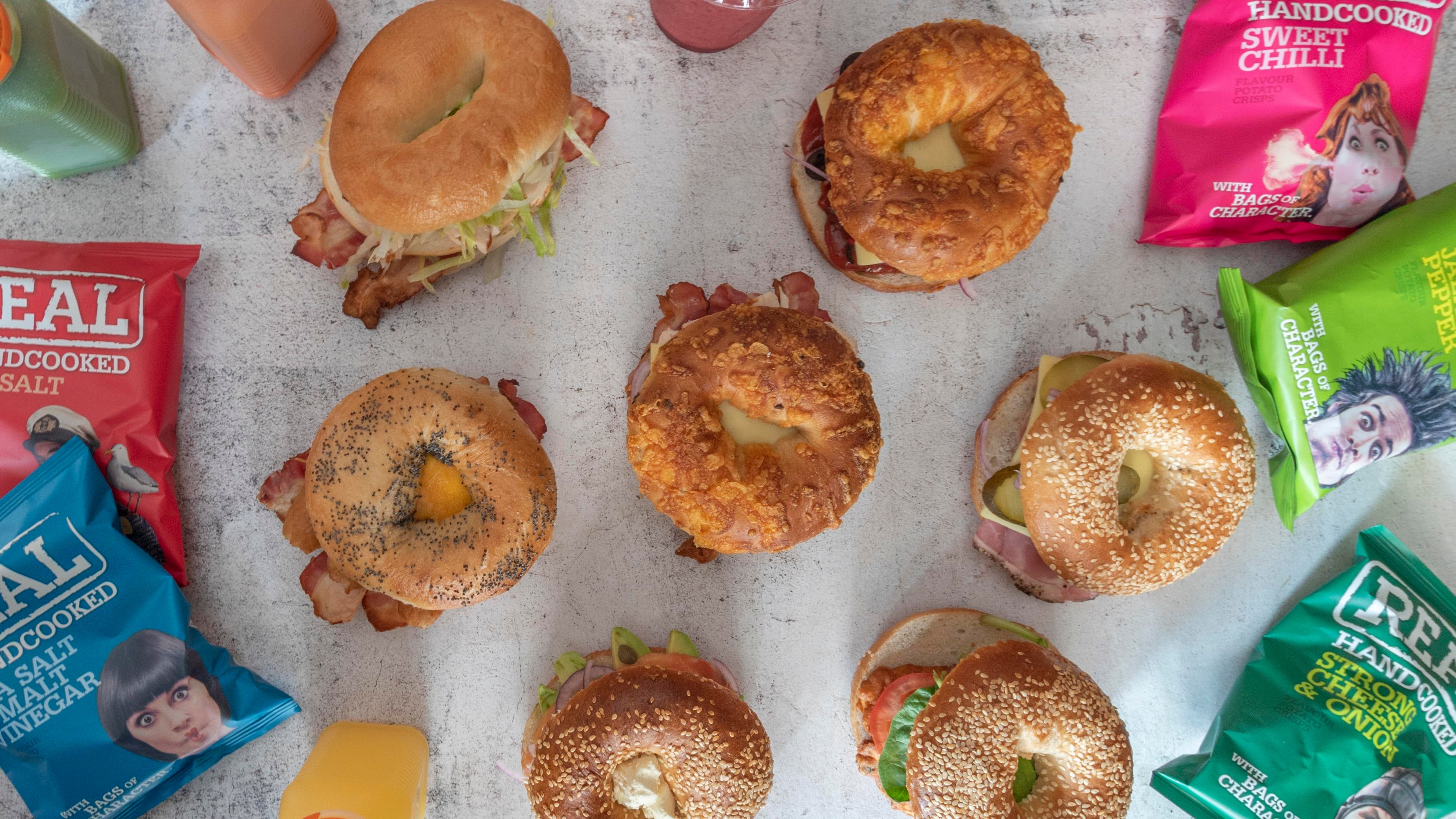 Bagel Mania delivery from Byres Road Order with Deliveroo