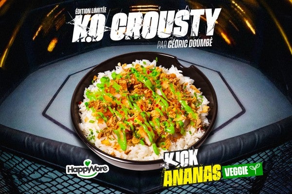 K. O CROUSTY KICK VEGGIE