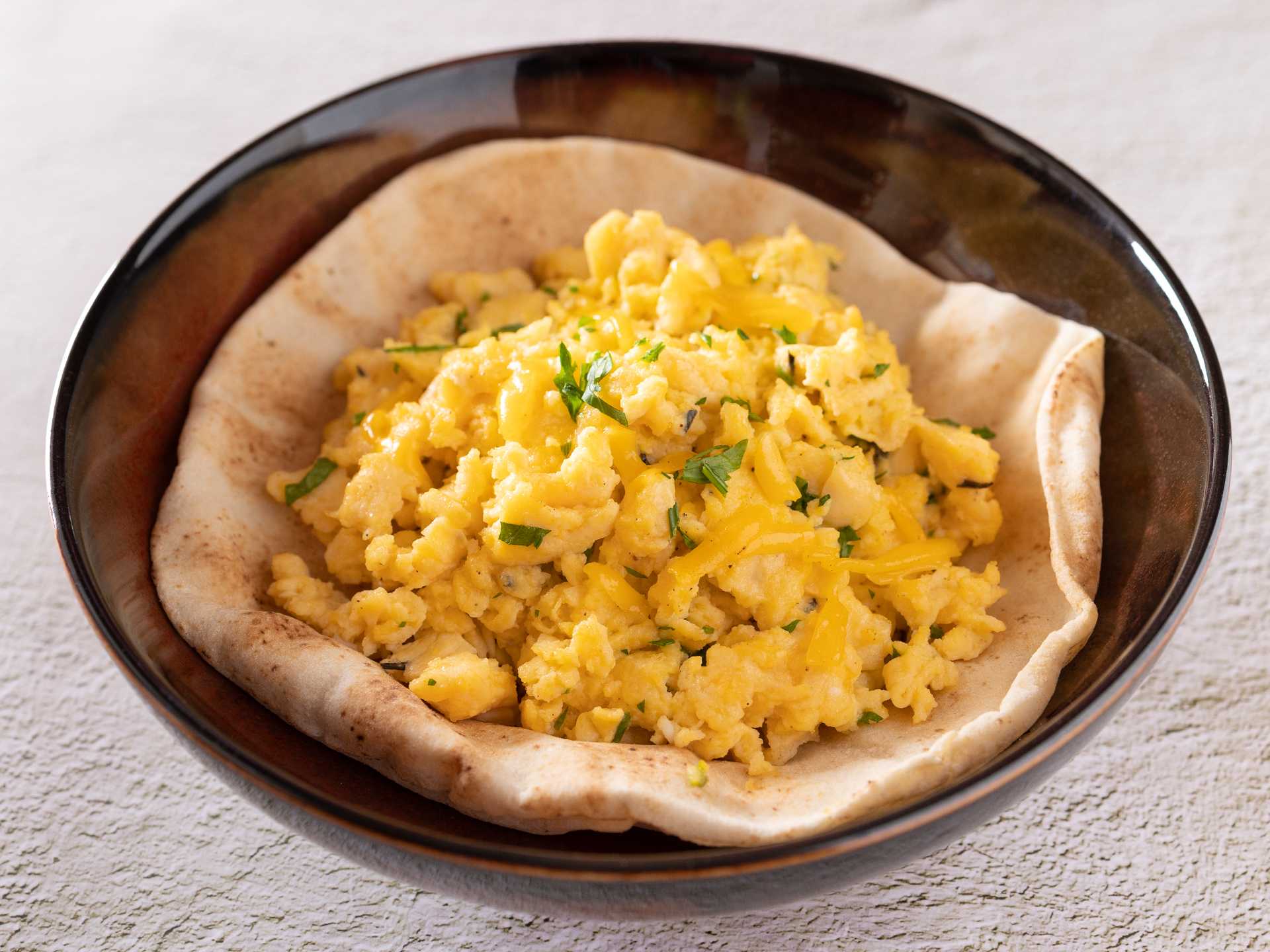 Scrambled Egg Cheese Bowl