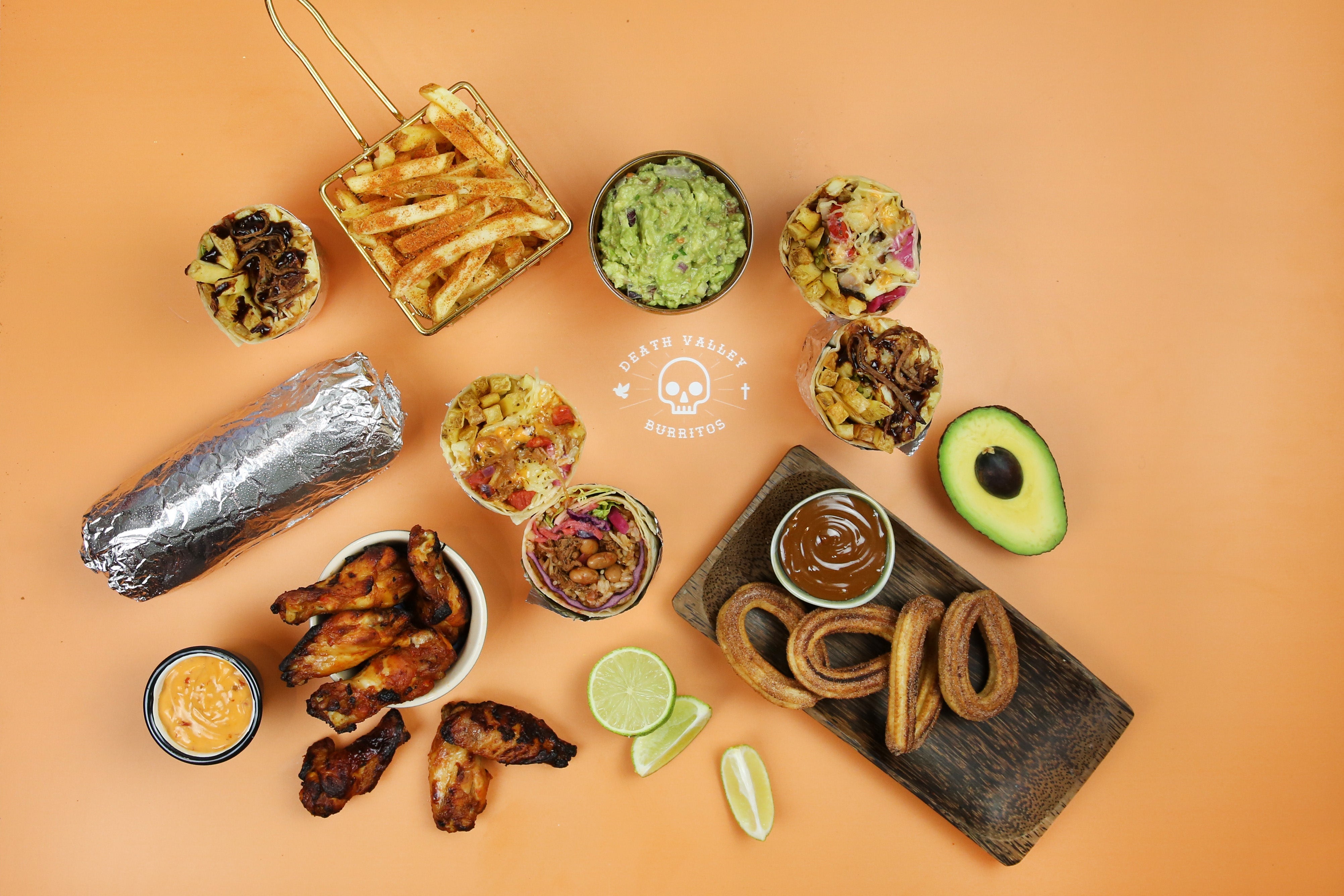 Death Valley Burrito Queen St delivery from Glasgow City Centre