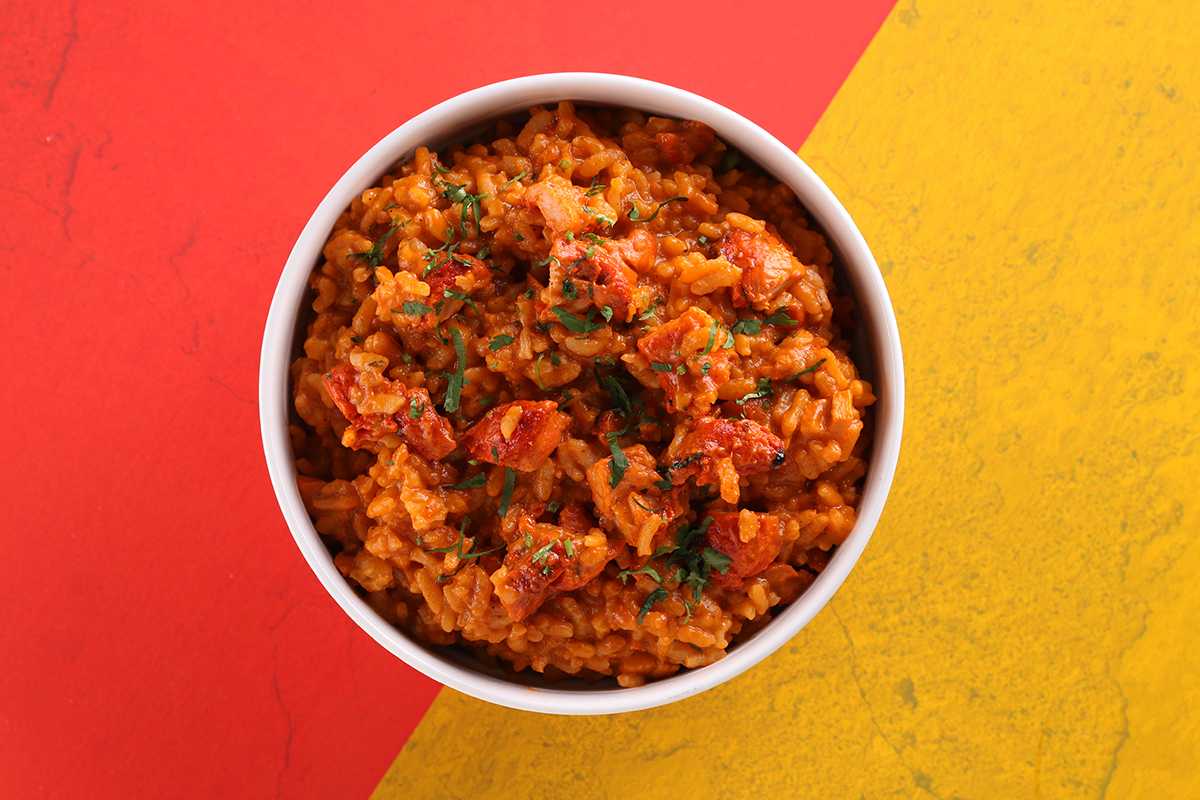 Butter Chicken Risotto