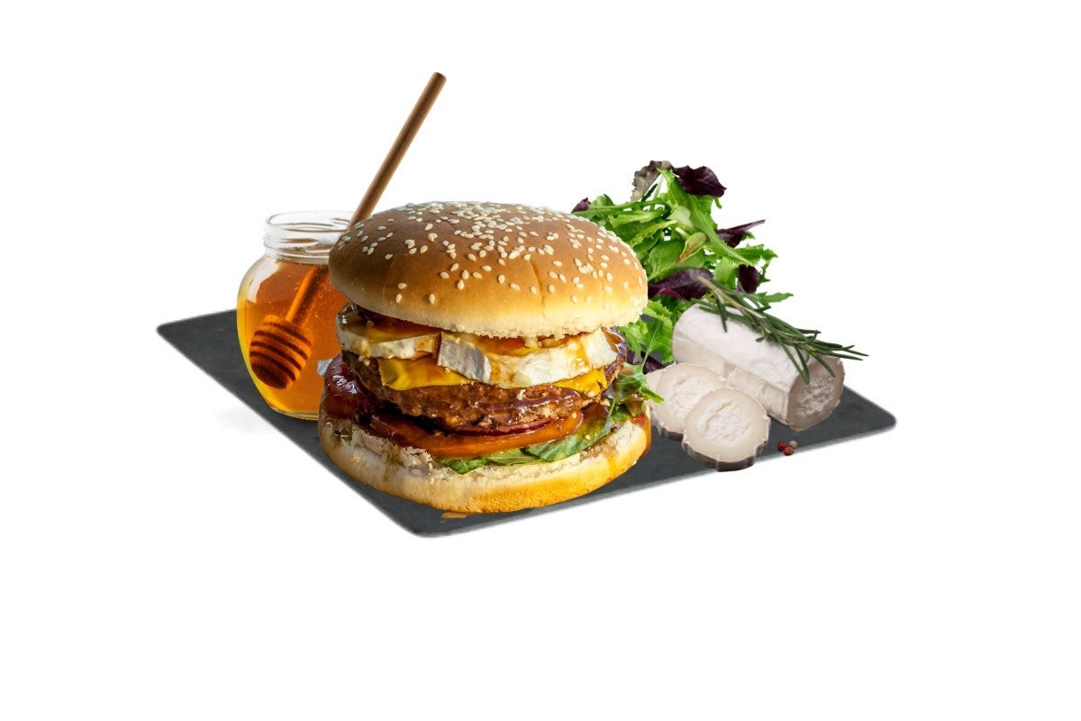 Burger chèvre miel (Steak)🍯🐐