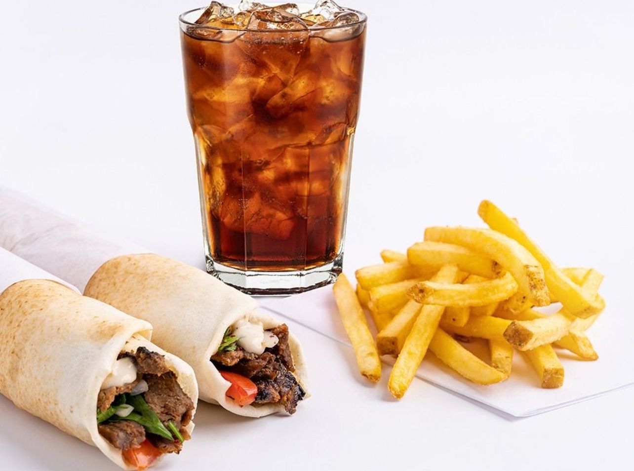 Shawarma Meat Lebanese Bread