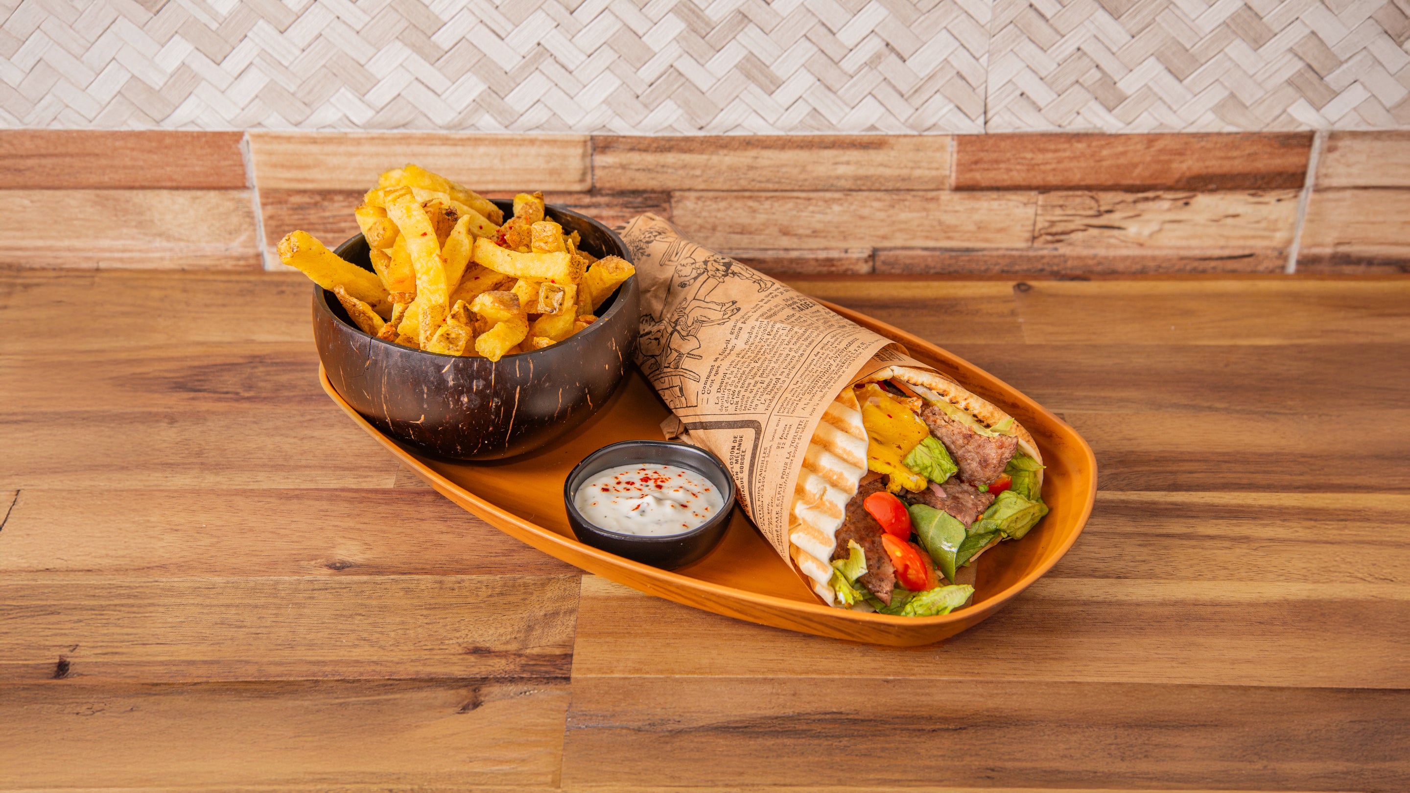 Menu Américain — Süper Berlines Kebab