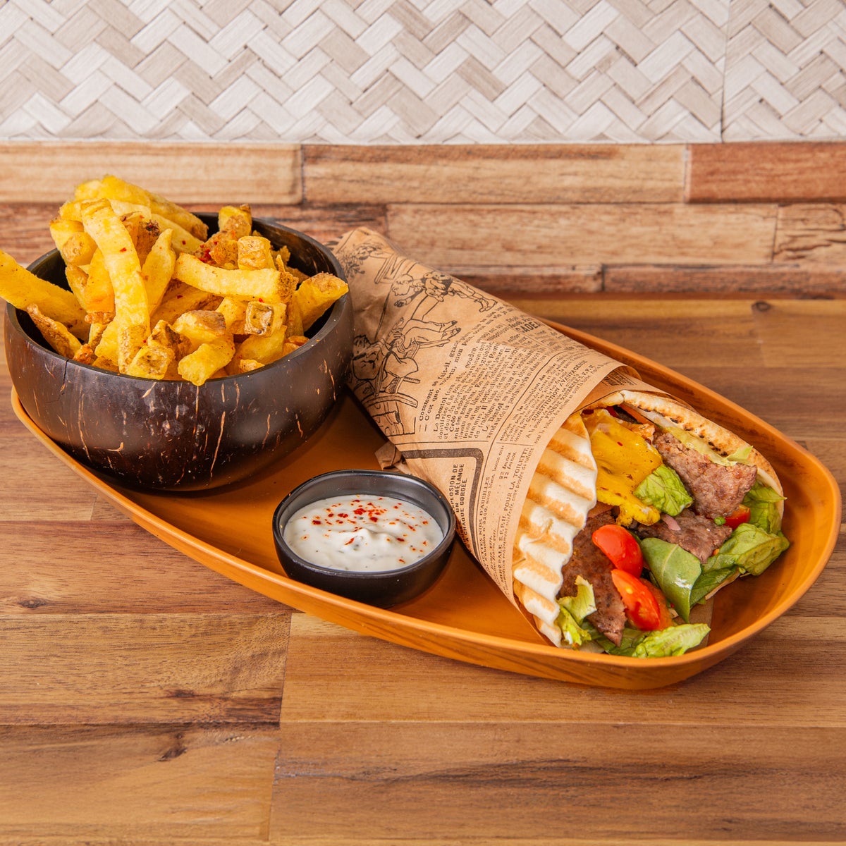 Menu Américain — Süper Berlines Kebab