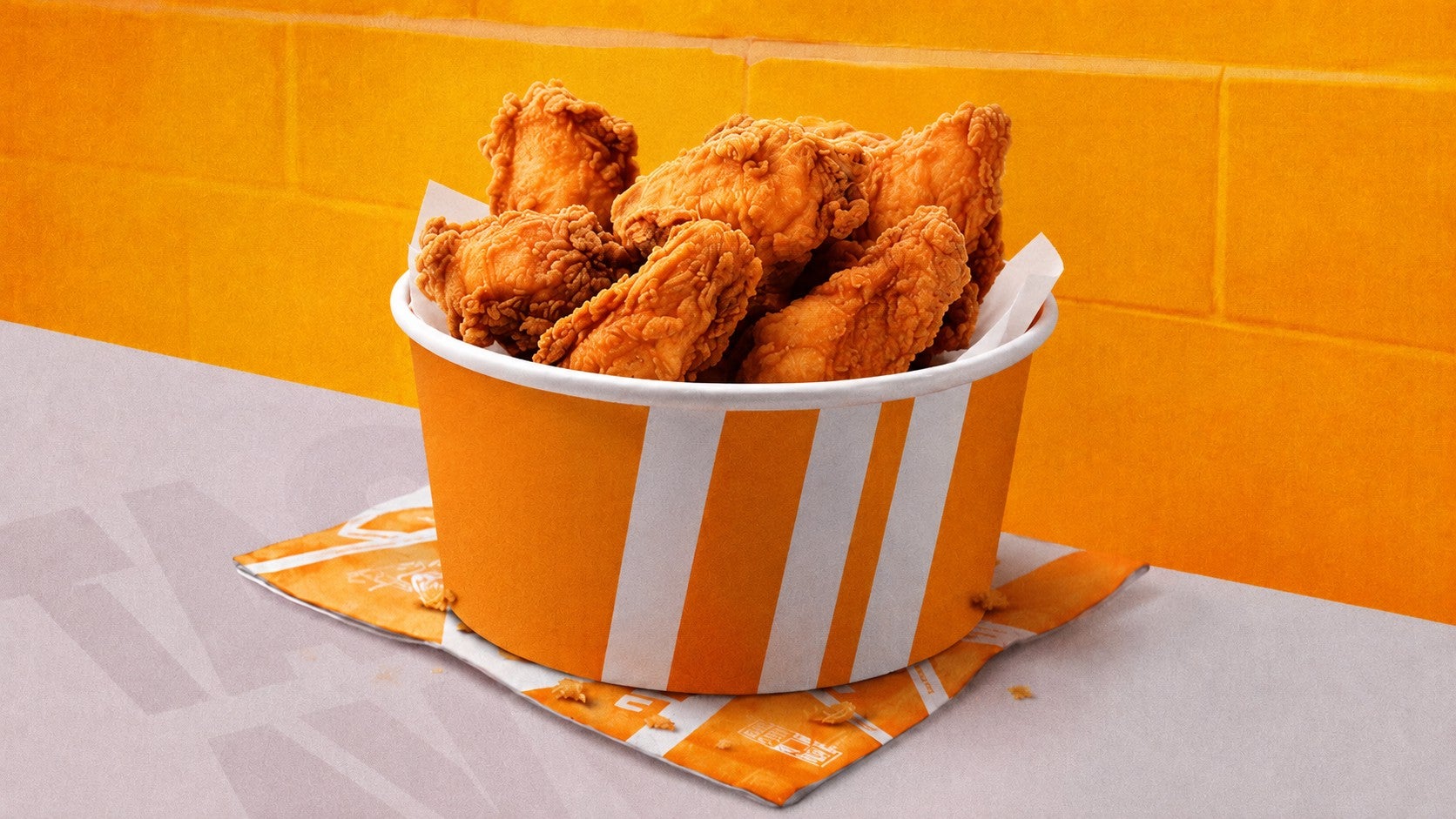 BUCKET 10 WINGS CRIPSY 🍗