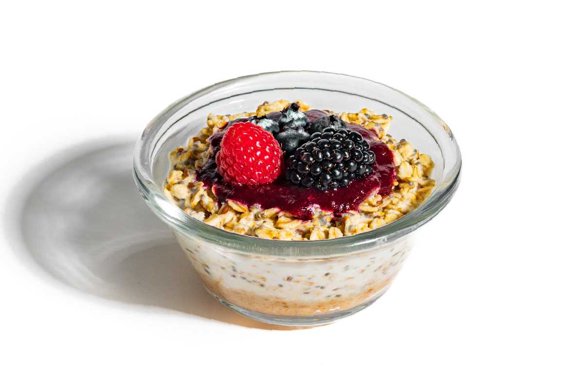Triple Berry Oats