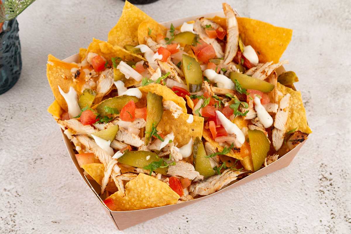 Shawarma Nachos