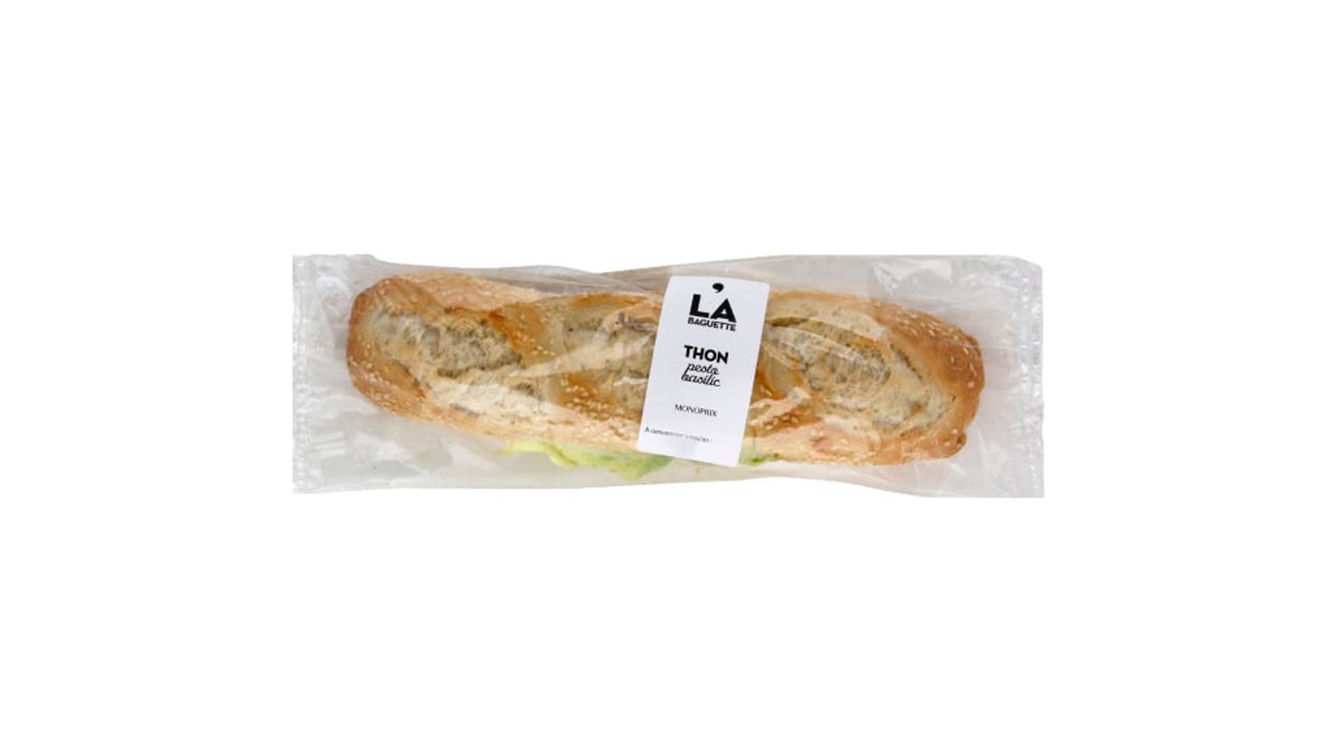 Monoprix Sandwich thon pesto basilic La bagette de 245 g