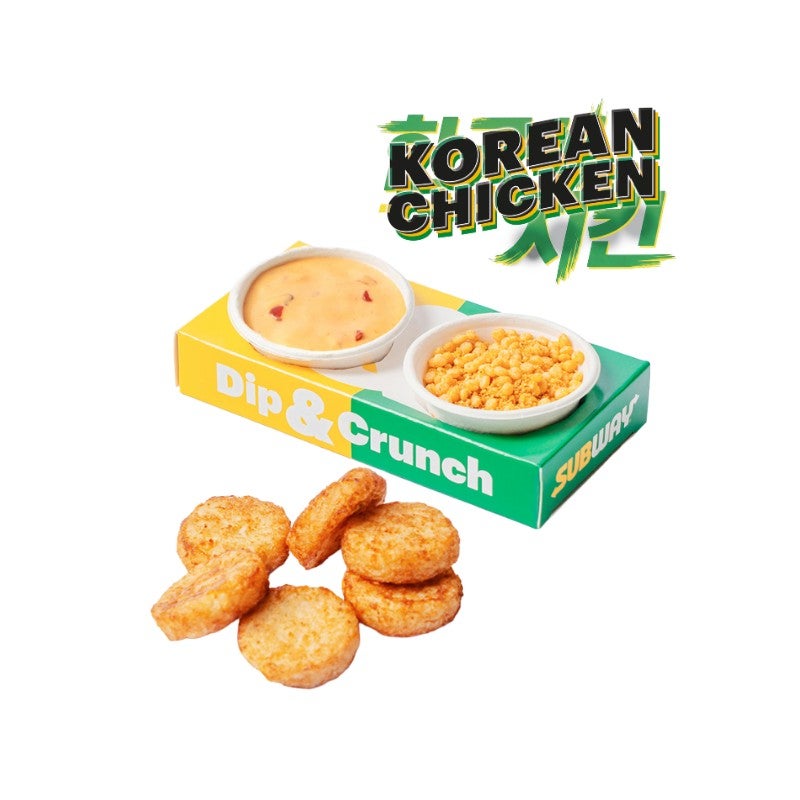 Dip & Crunch + 6 Röstis