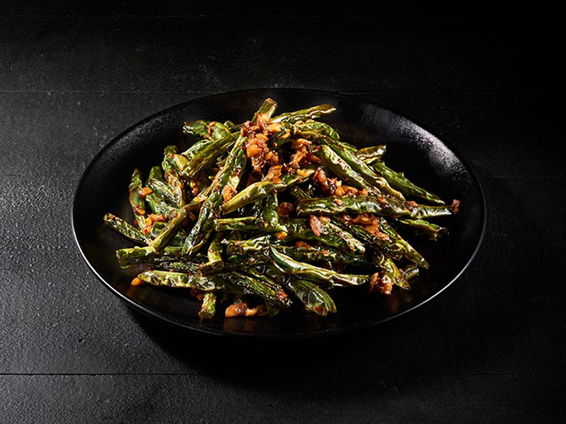 Chili Garlic Green Beans