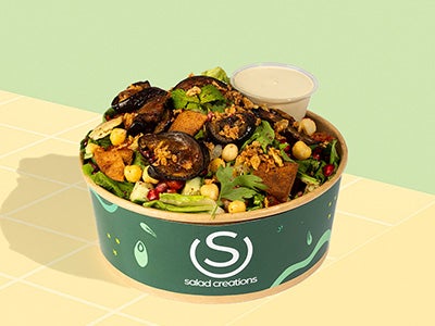 Chickpea Fatteh Salad