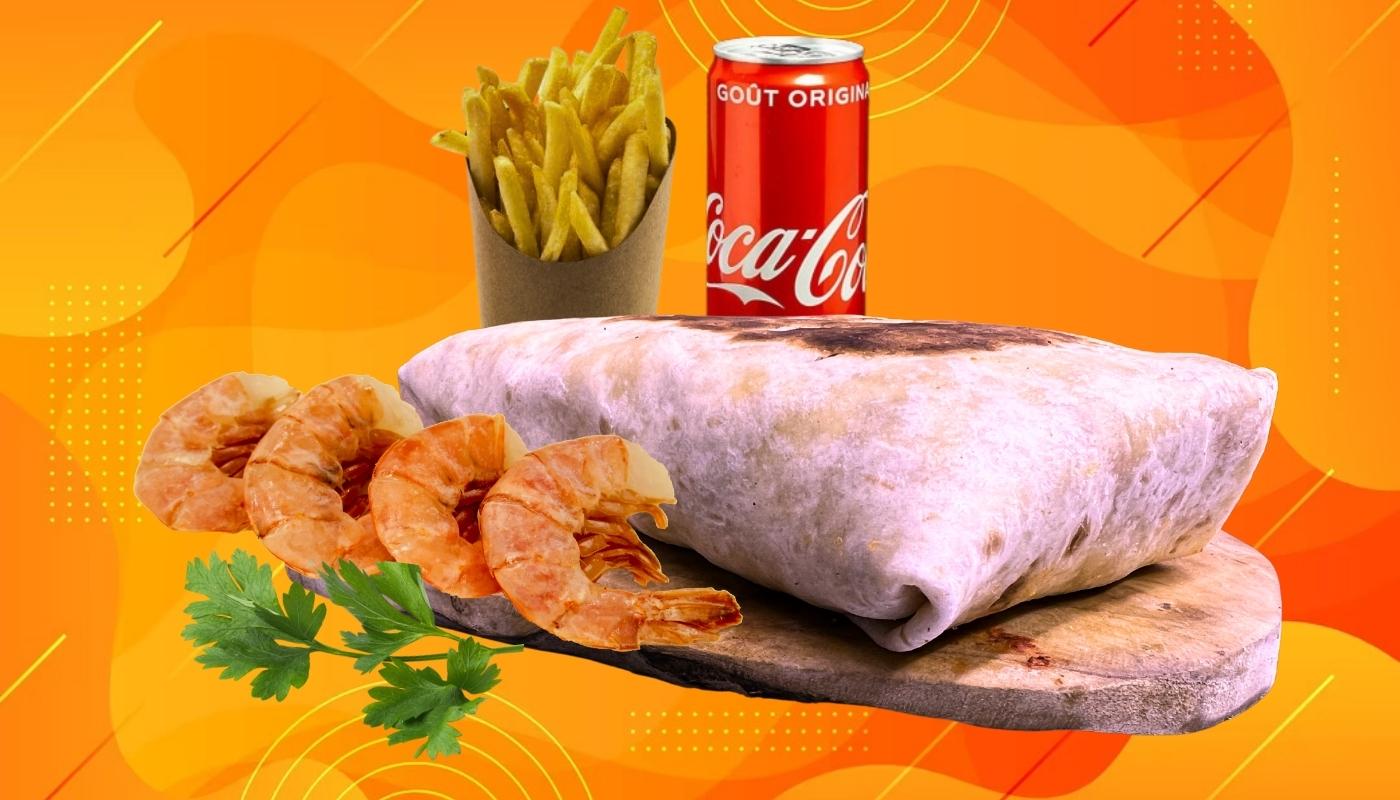 Menu Tacos crevettes®🦐🔥