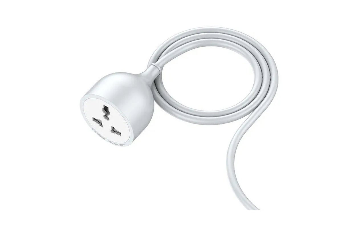 LDNIO Single Extension with 500 mtr Power cord