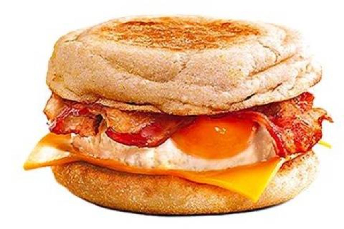 Egg bacon muffin