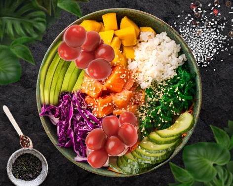 Poke Bowl Saumon