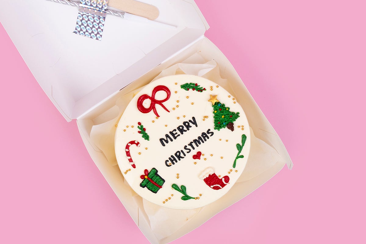 Christmas Theme Cake