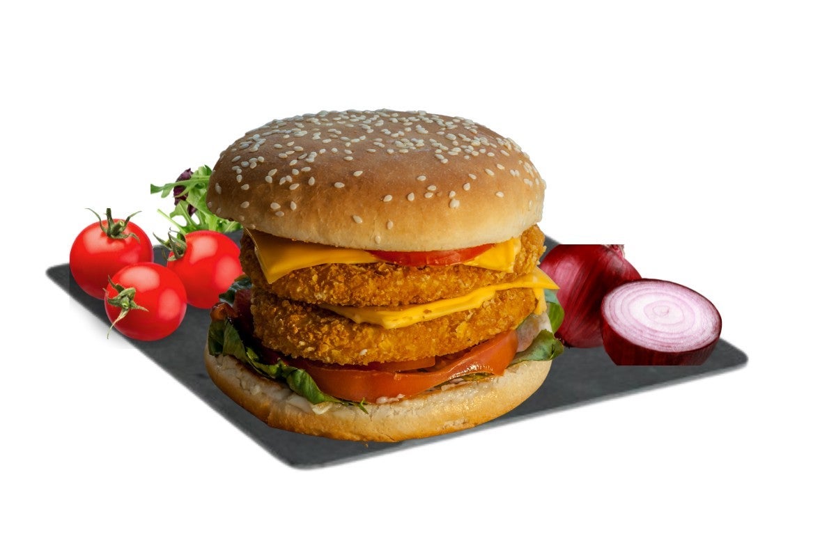 Double chicken burger⭐️