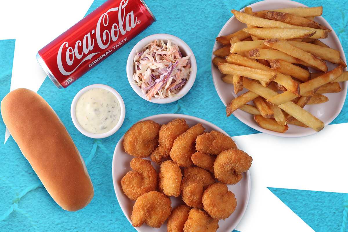 12 Fried Shrimp Meal