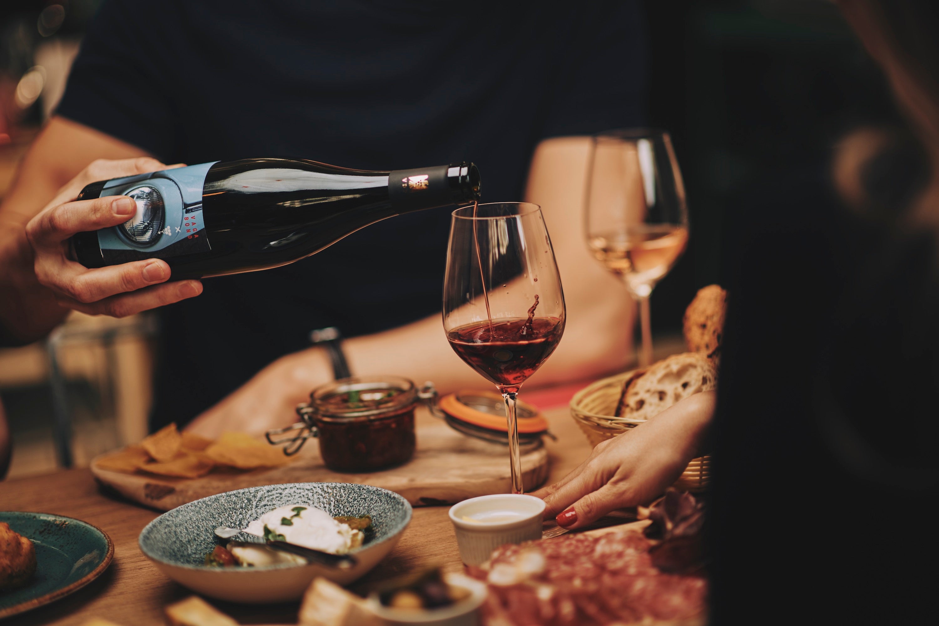 Vagabond Wines delivery from Nine Elms Order with Deliveroo