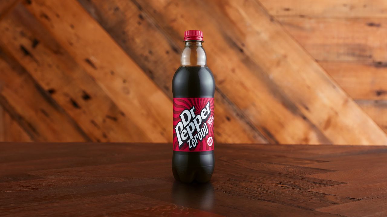 NEW - Bottle of Dr Pepper Zero