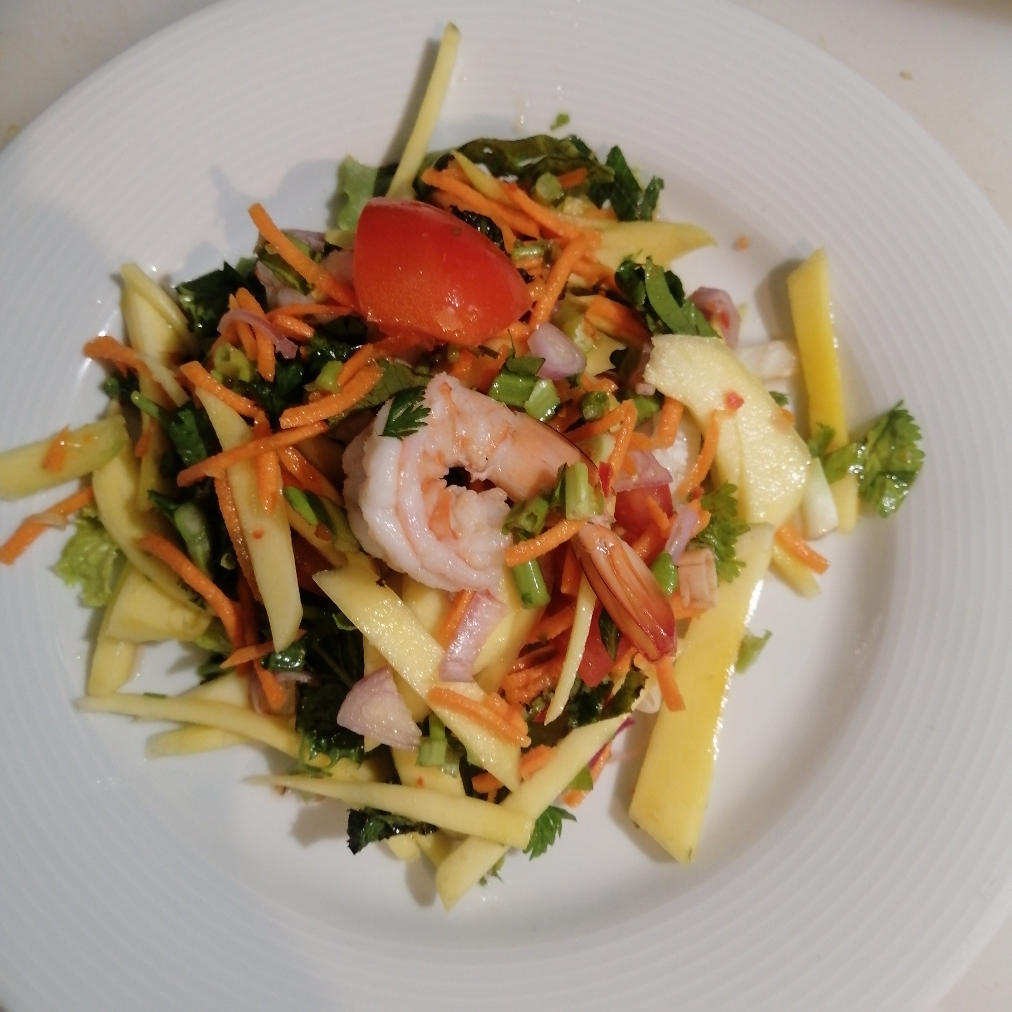🥗SA3 Salade de crevettes à la mangue