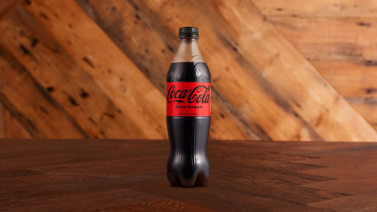 Bottle of Coke Zero