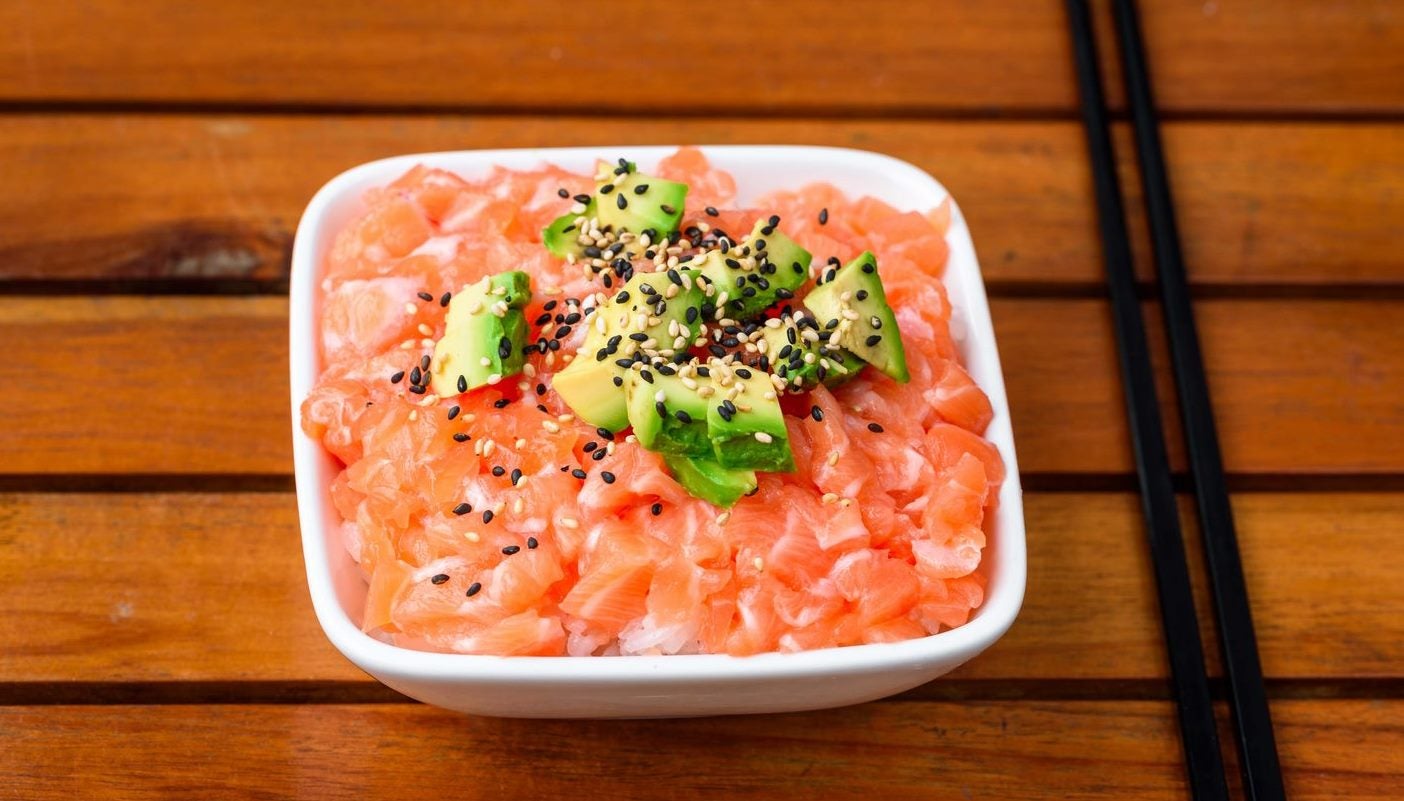Tartare saumon grand