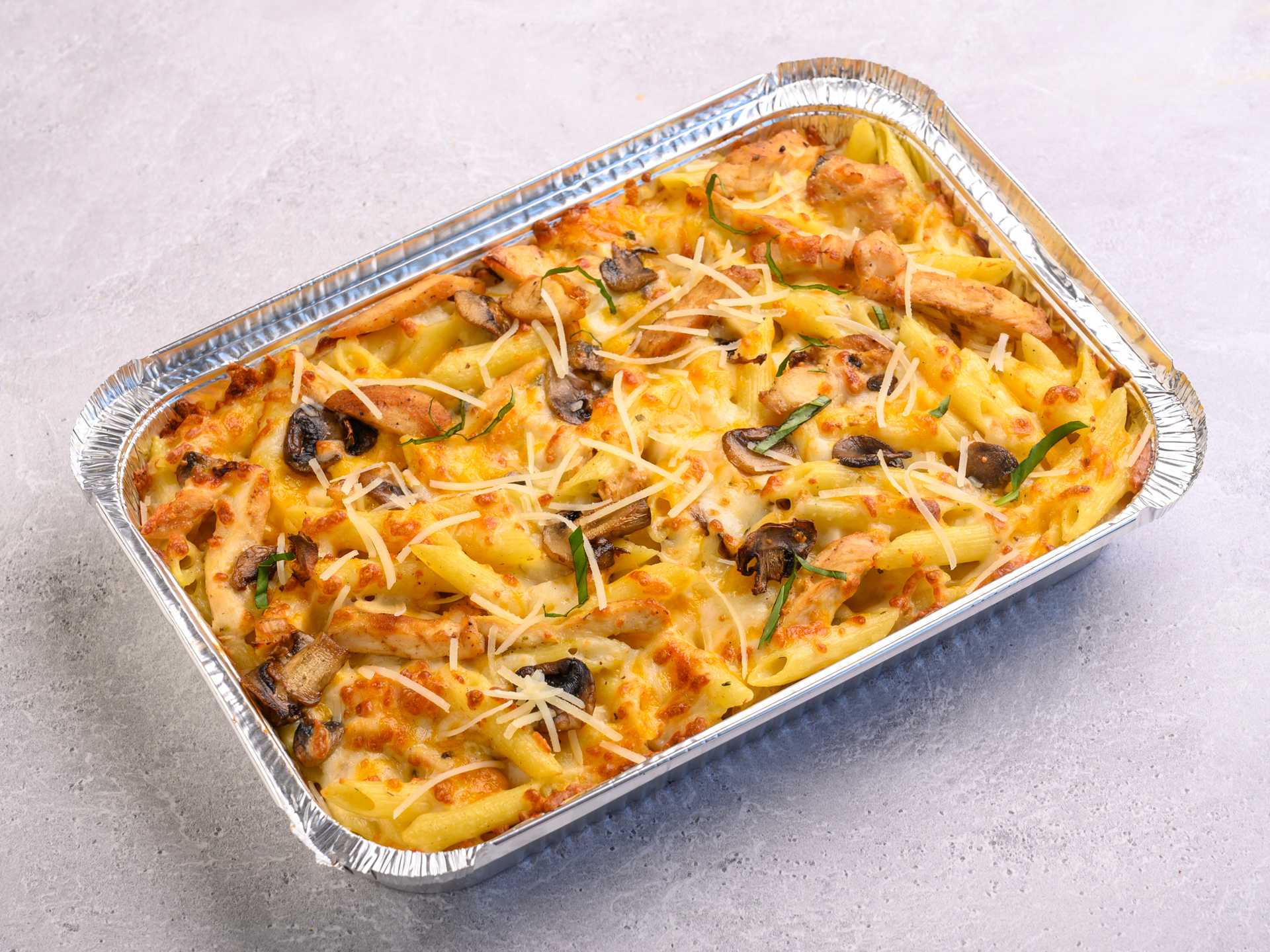 Gathering Chicken Alfredo Baked Pasta