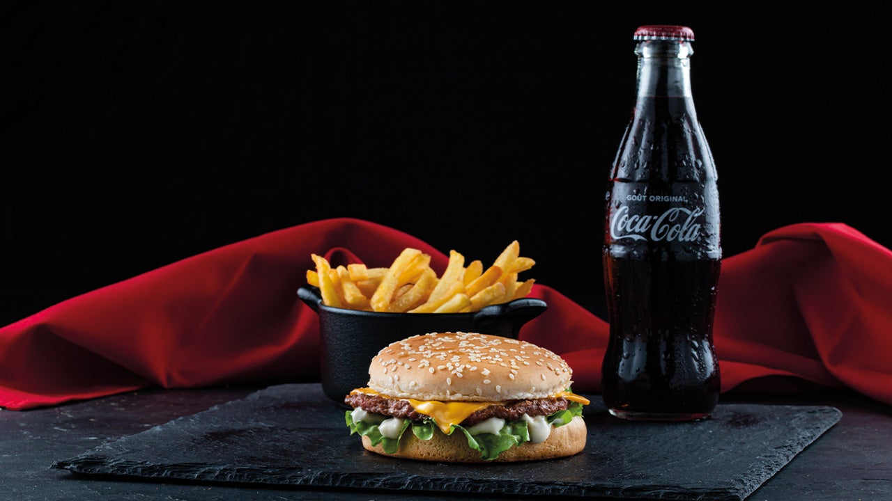 LE MENU CHEESE BURGER 🍟🥤