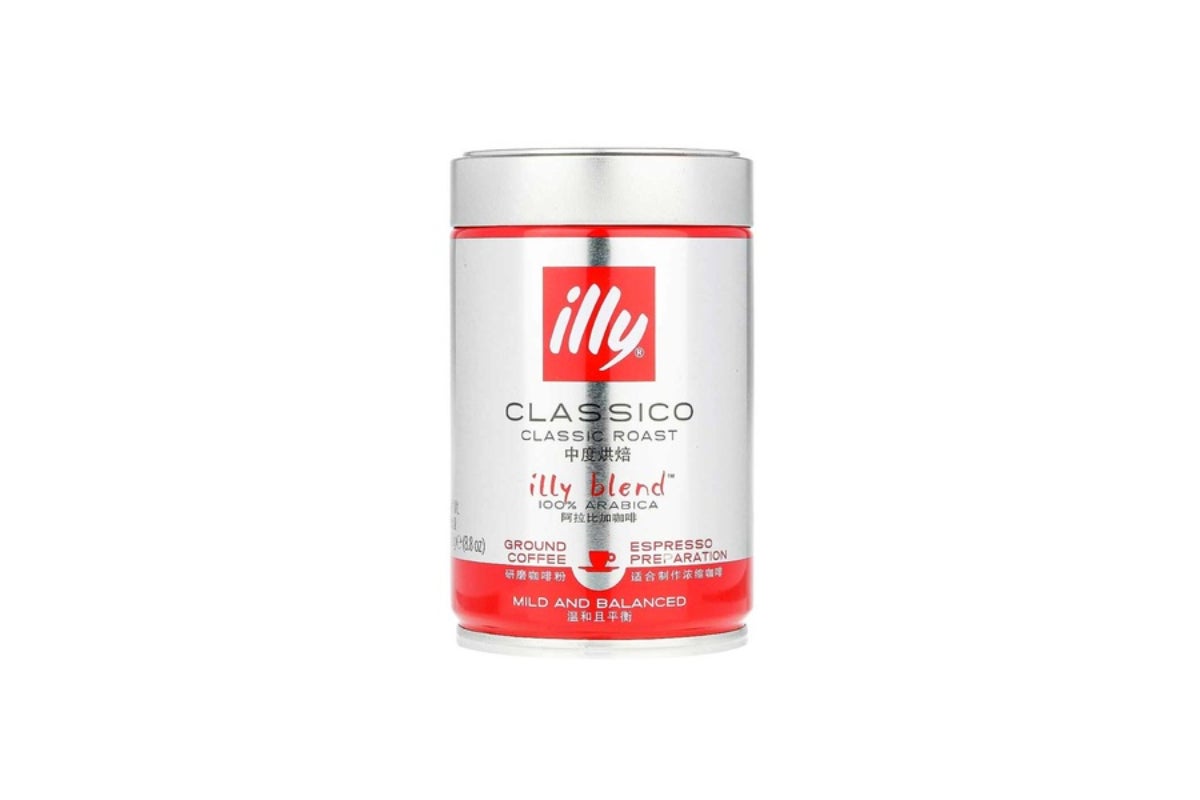 Illy 100% Arabica Ground Coffee 250g