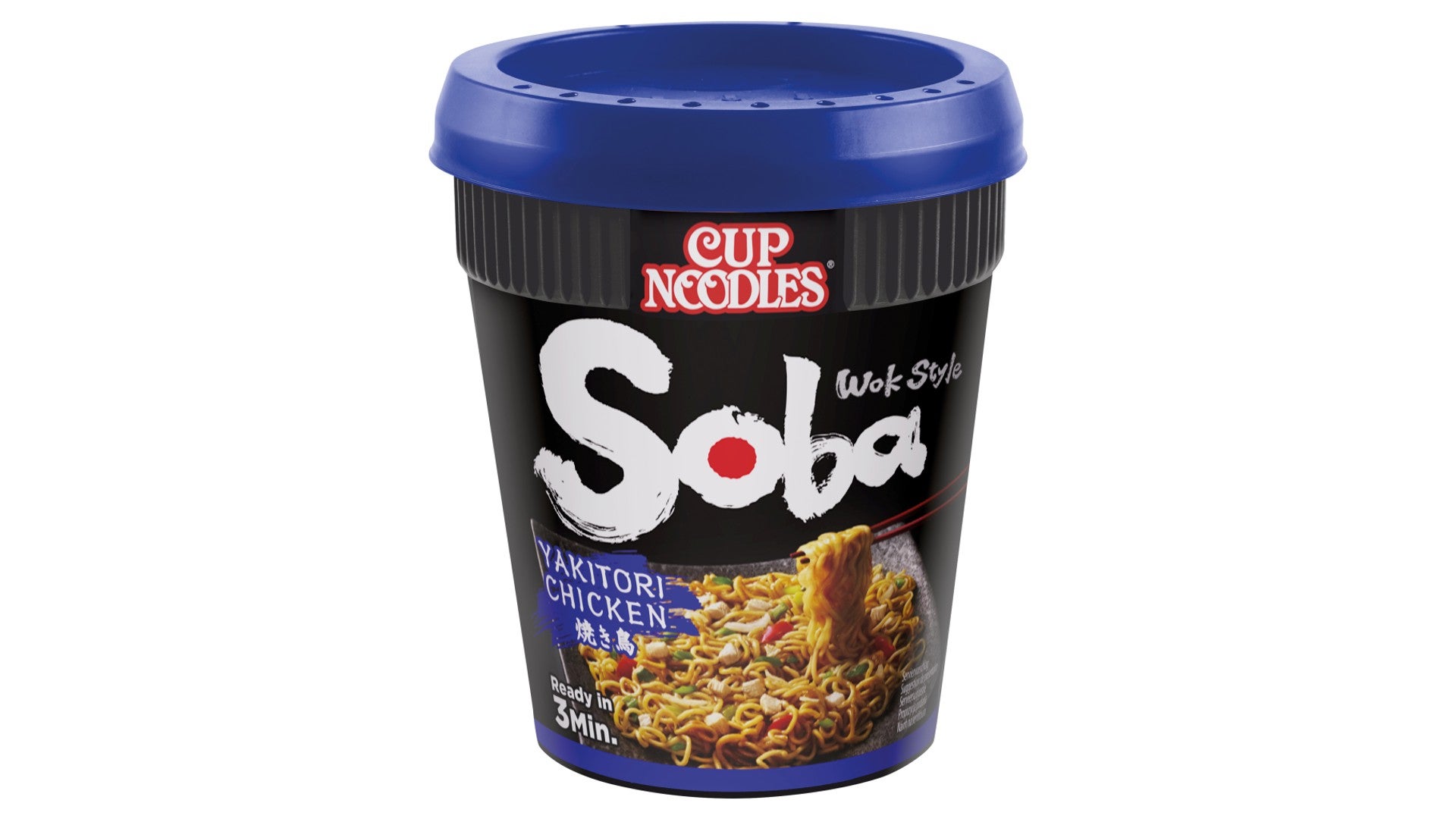 Nissin Cup Noodles Soba Wok Style Yakitori Chicken 89G