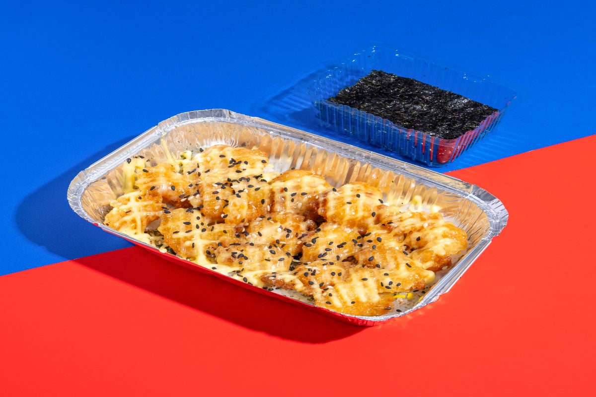 Baked Rock Shrimp Sushi