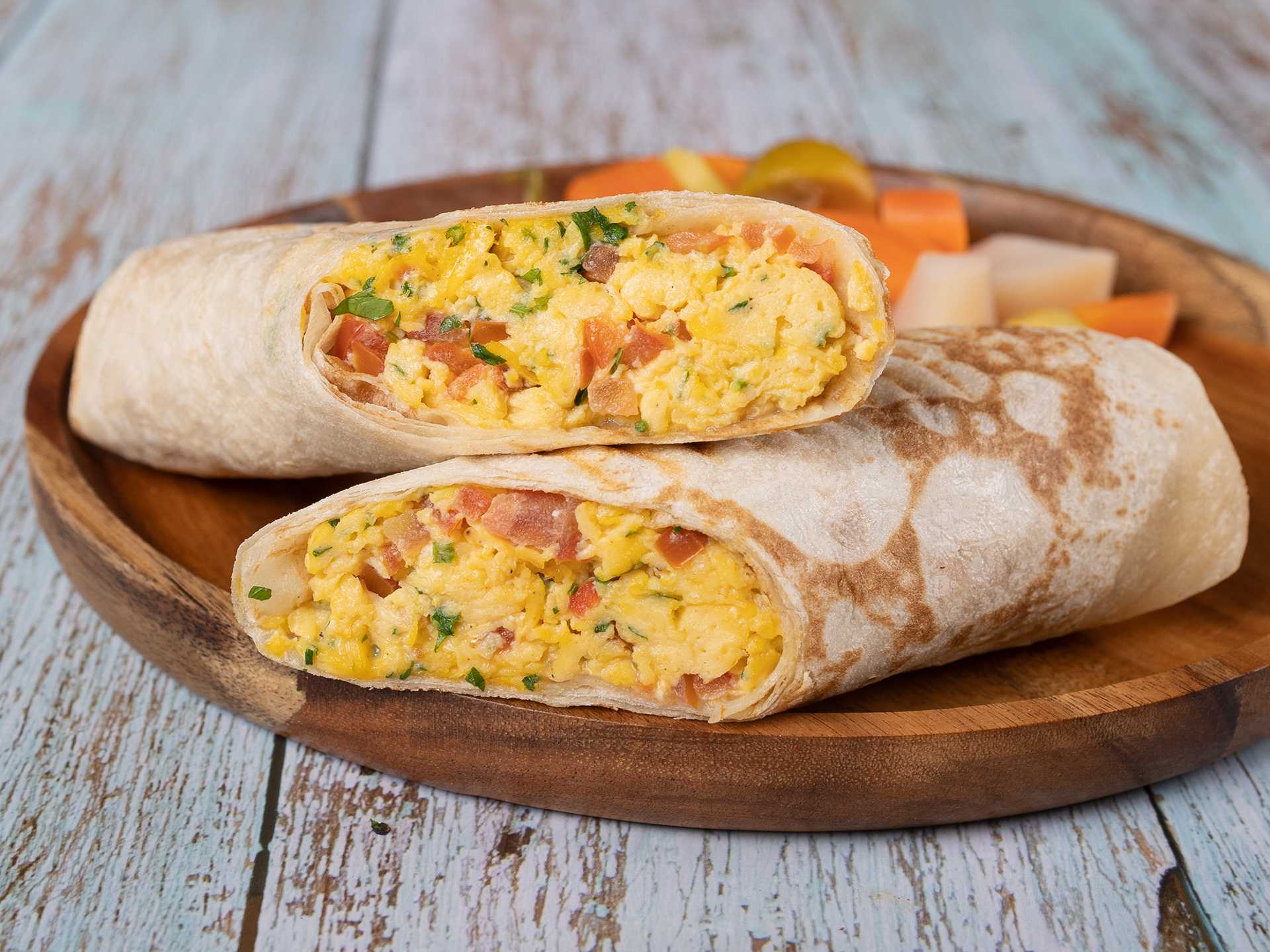 Egg and Veggie Sandwich