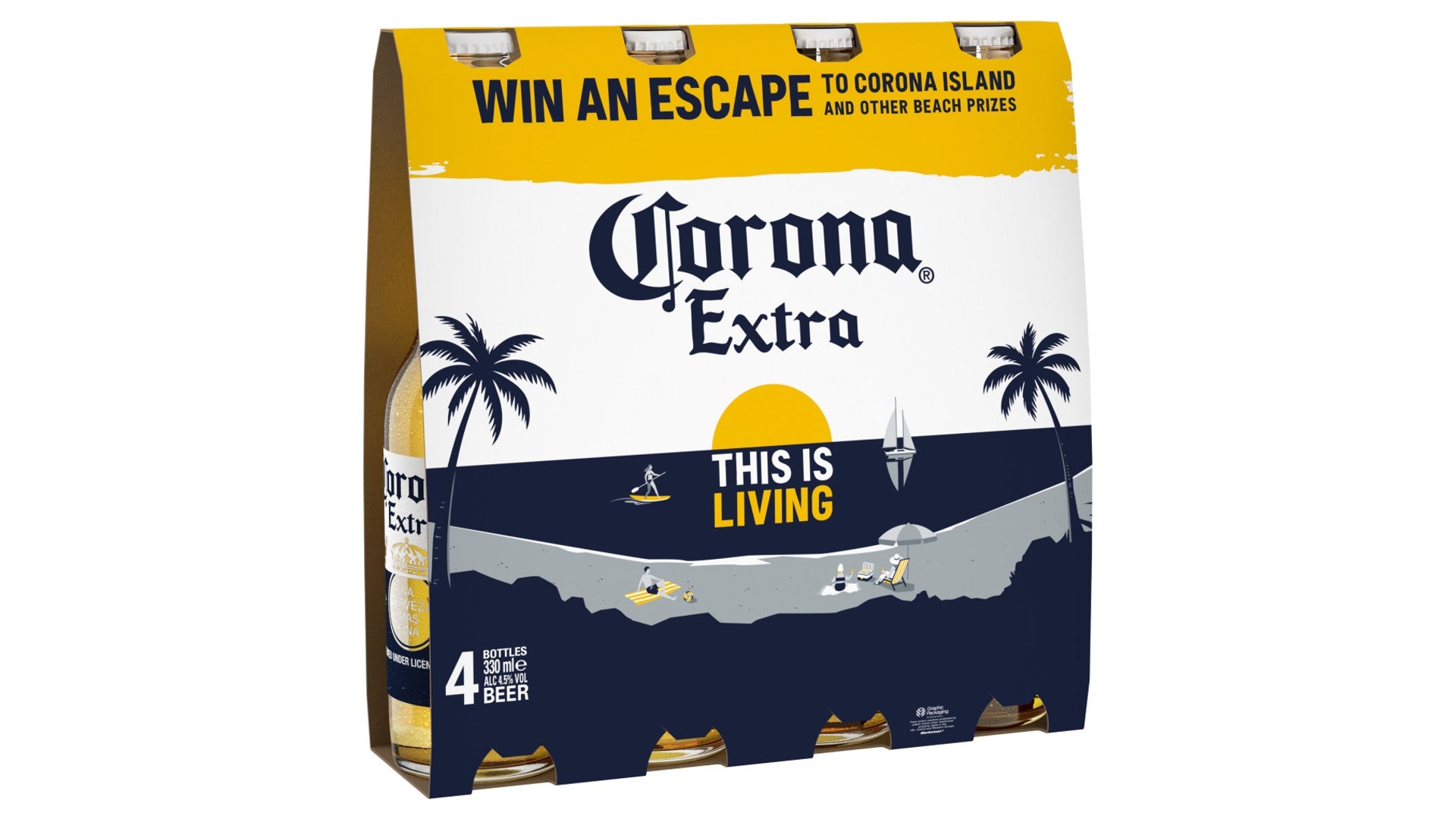 Corona Extra Bottles 4 x 330ml