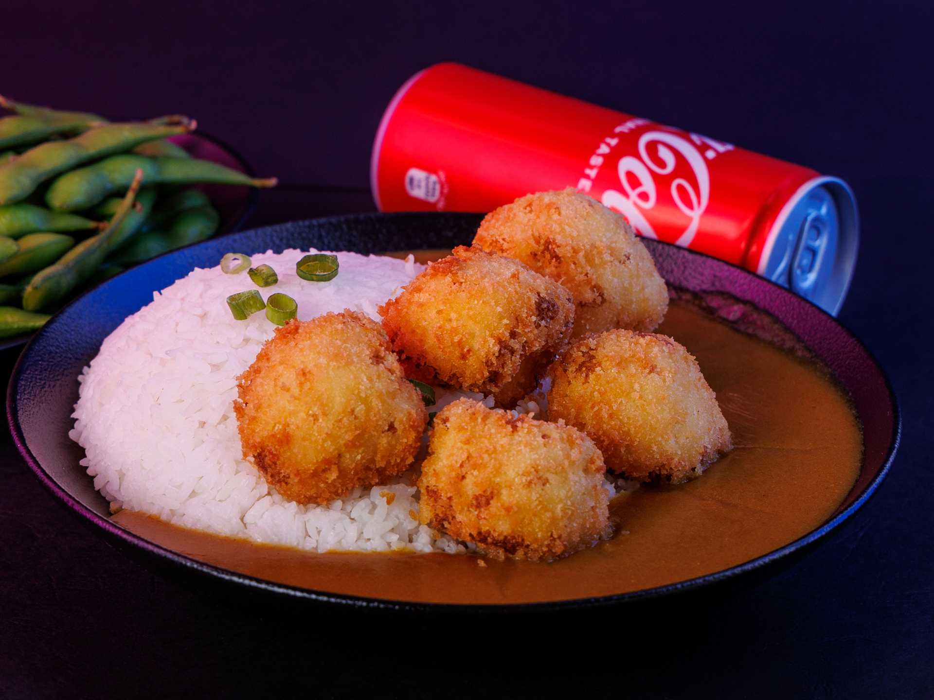 The Vegetarian Samurai Katsu Meal