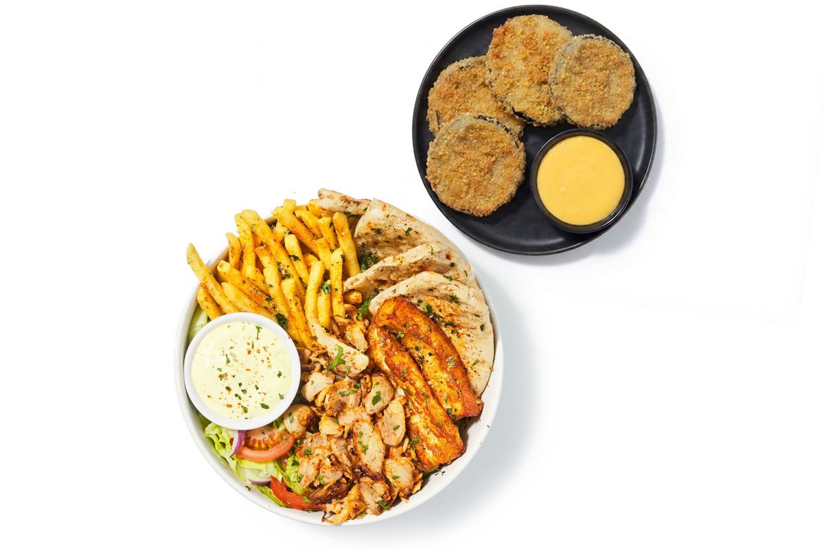 Plate & Fritters Combo