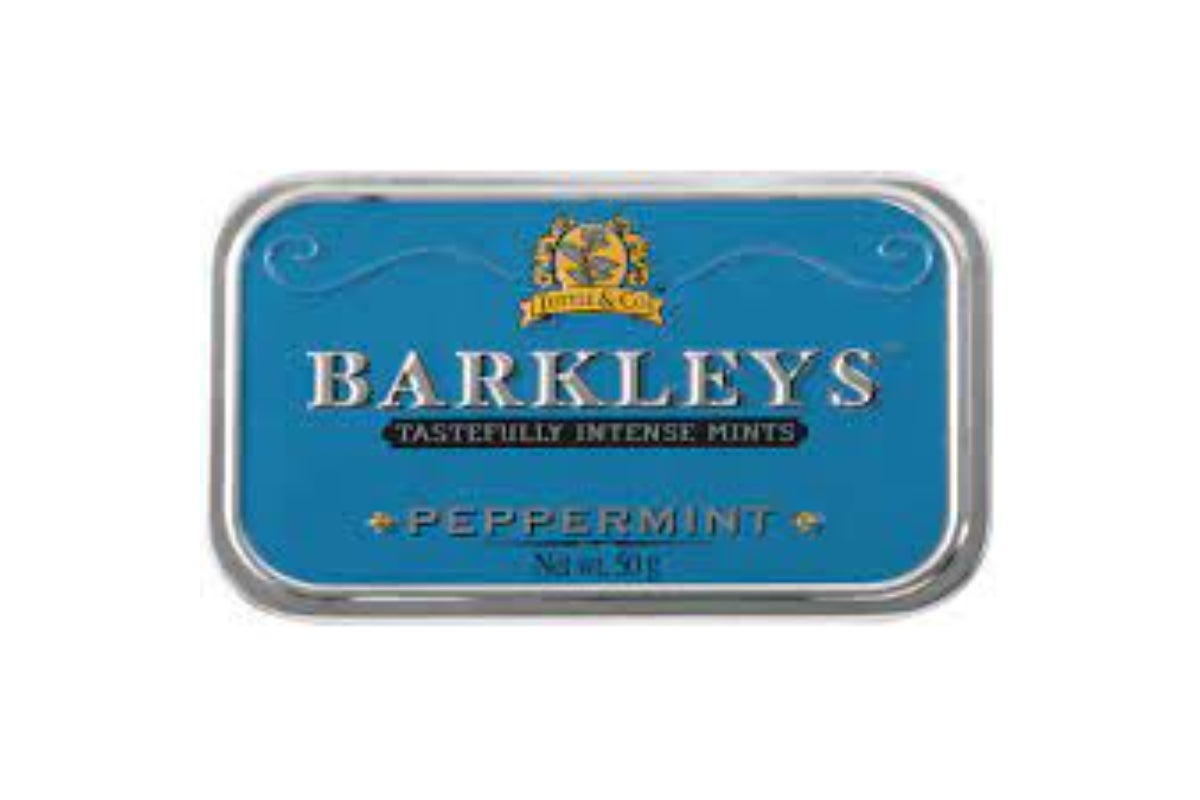 Barkleys Tastefully Intense Peppermint Mints Tin, 50g