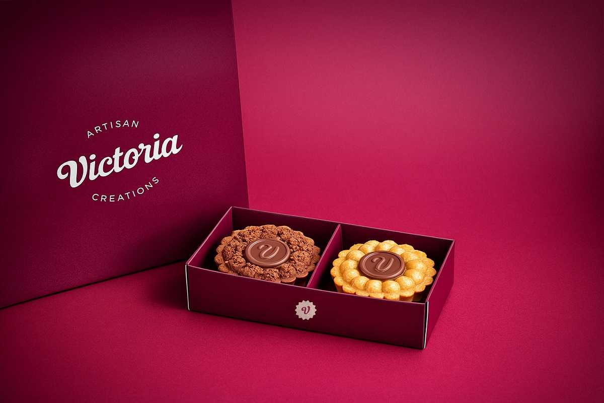 Victoria Double Box  (Mixed Tarts)