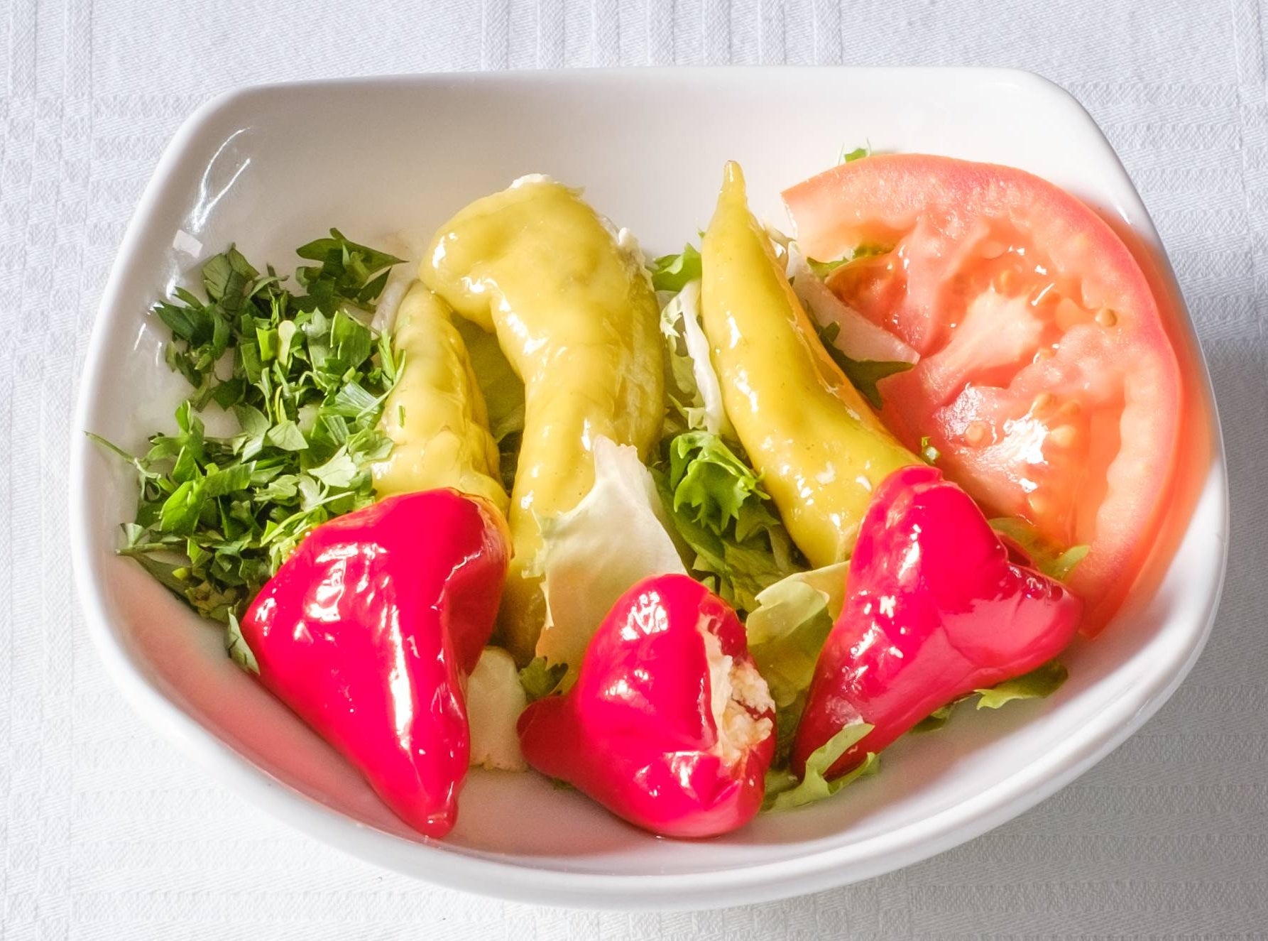 Piments farcis à la Feta