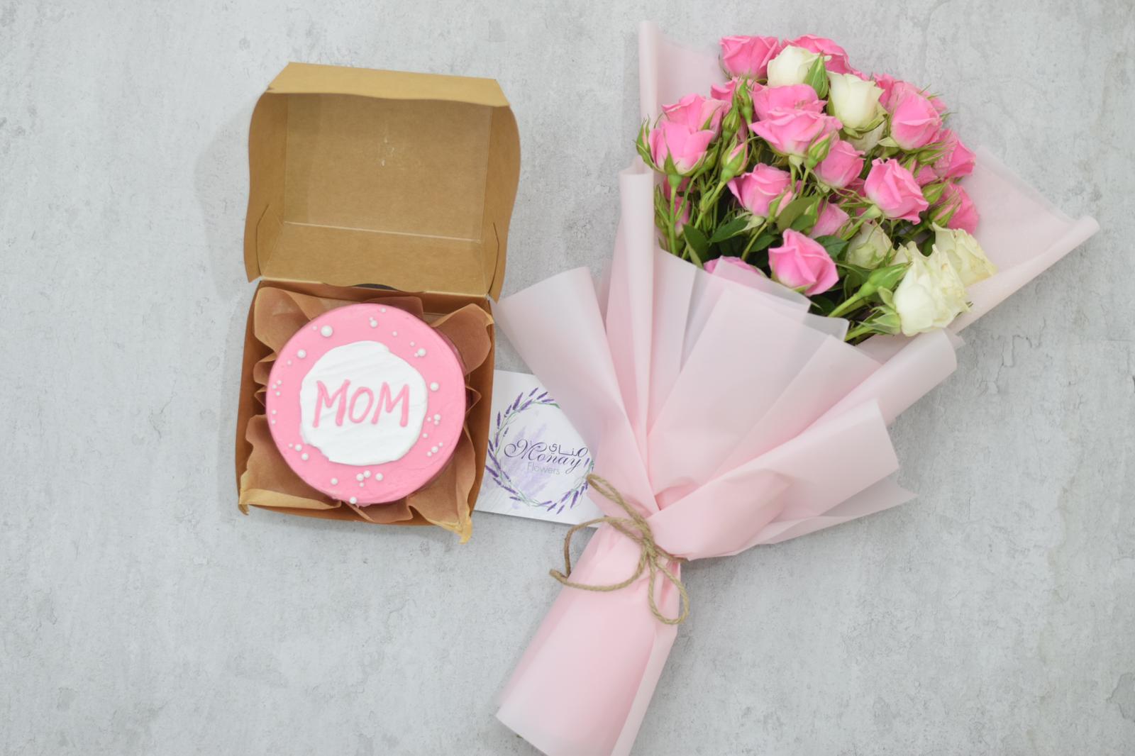 Mother Cake And Mix Roses 2