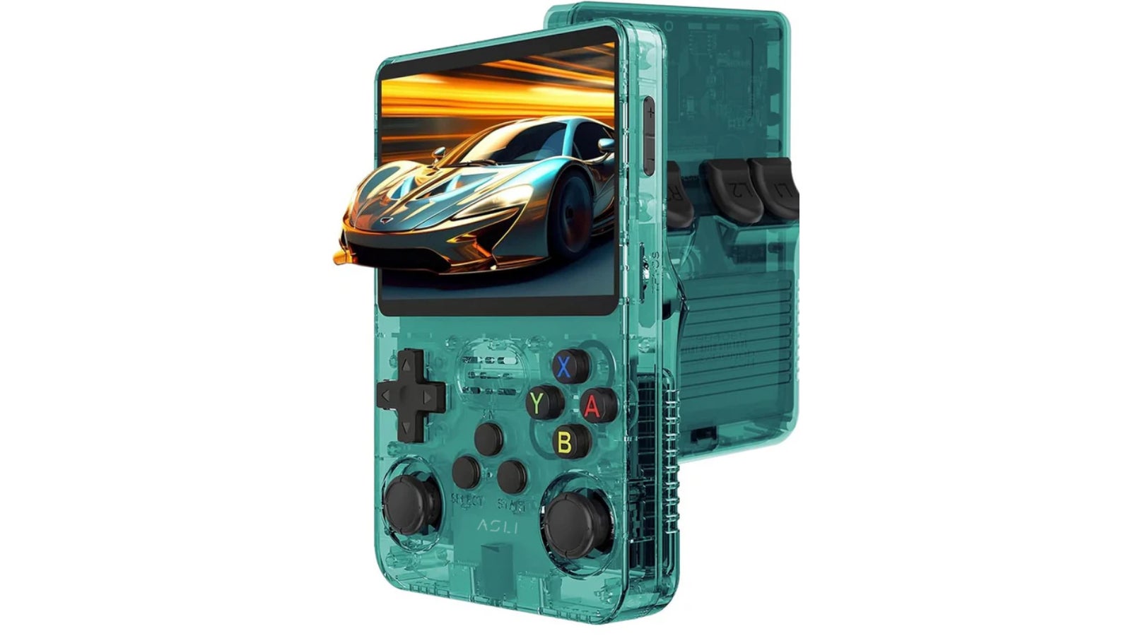 ASLI XRetro Engine 3.5 XRetro Handheld Game Console With Linux System 128GB Green (222)