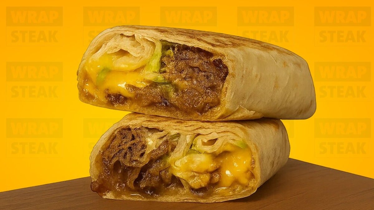 Whizy Beef Steak Wrap