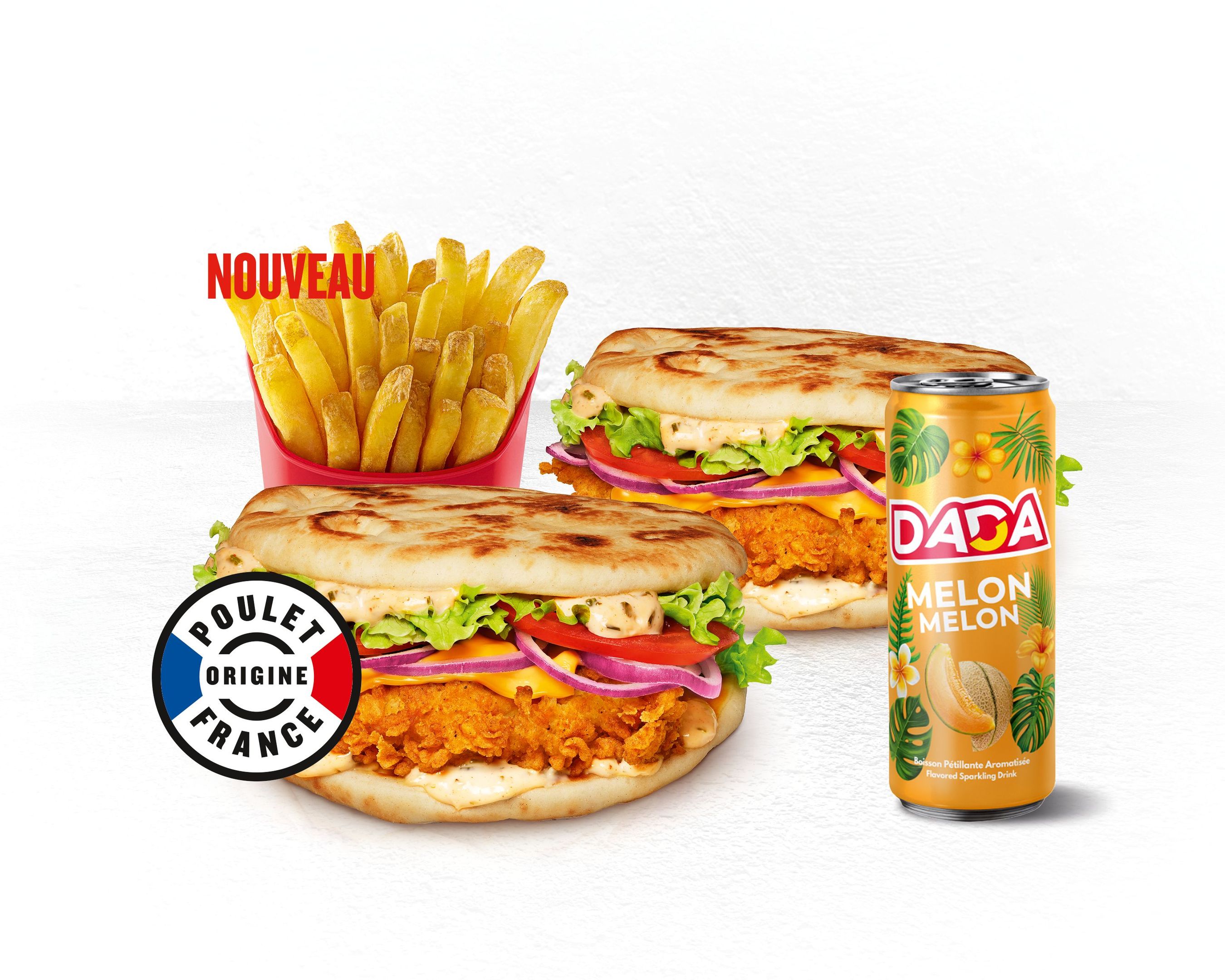 MENU DOUBLE CRISPY NAAN