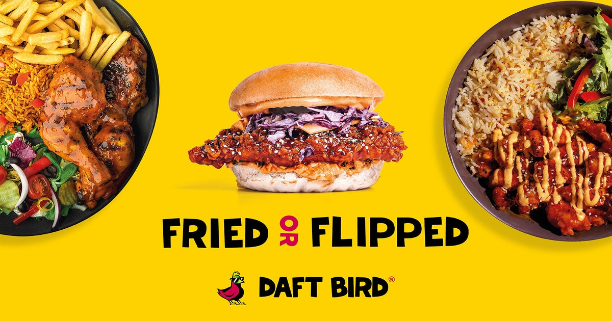 DAFT BIRD delivery from Leicester City Centre - Order with Deliveroo