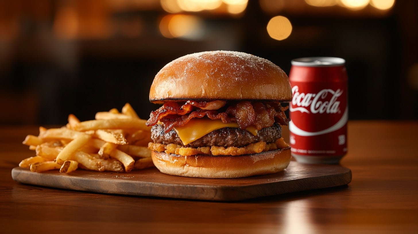 Menu bap's burger 🍔 🥓 🥔