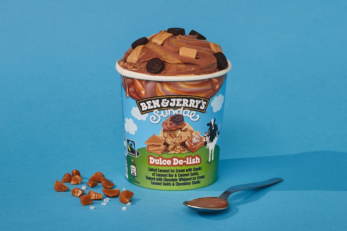 Ben & Jerry's Sundae Dulce De-lish 427ml